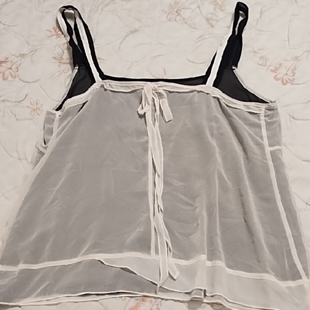 NWT GAP Monochrome Camisole with Tie Detail